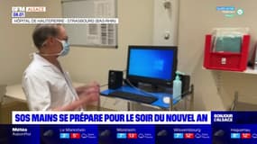 Hôpital de Strasbourg: SOS main se prépare pour le soir du nouvel an 