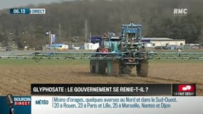 Interdiction du glyphosate: le gouvernement se renie-t-il? Ca fait débat sur RMC