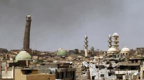Le minaret de la mosquée al-Nouri était emblématique de la ville de Mossoul. 