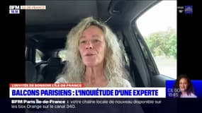 Balcons parisiens: l'inquiétude d'une experte