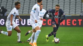 Neymar lors de PSG-OM