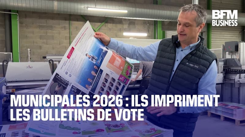 Municipales 2026 : ils impriment les bulletins de vote