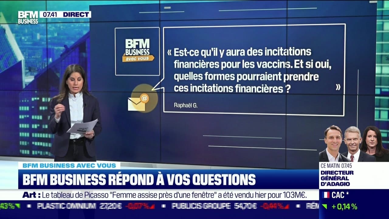 Revoir Bfm business avec vous du 14 Mai