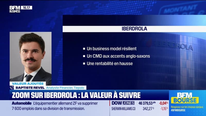 Valeur ajoutée : Ils apprécient Iberdrola - 01/10
