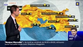 Météo Provence: un temps très ensoleillé, 15°C à Marseille