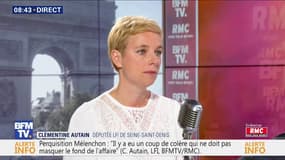 Présidentielles: Clémentine Autain "souhaite construire un large rassemblement qui nous permette de compter"