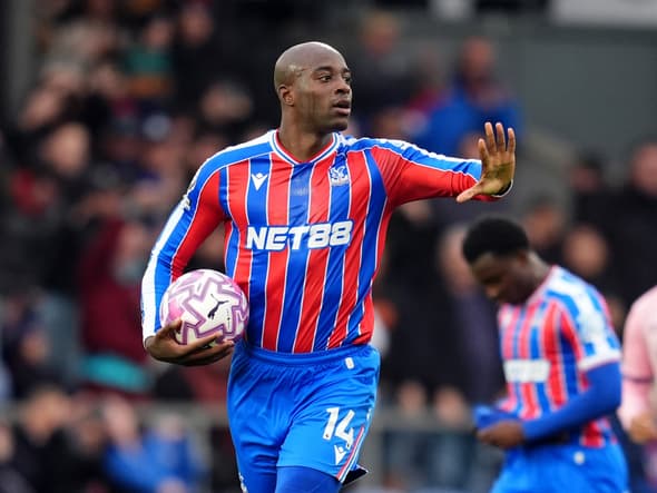 Jean-Philippe Mateta lors de Crystal Palace-Bournemouth, le 18 octobre 2025.
