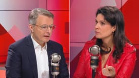 Dominique Schelcher face à Apolline de Malherbe