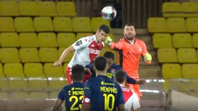 Anthony Lopes face à Monaco.