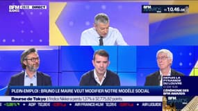 Les Experts : Plein-emploi, Bruno Le Maire veut modifier notre modèle social - 05/12