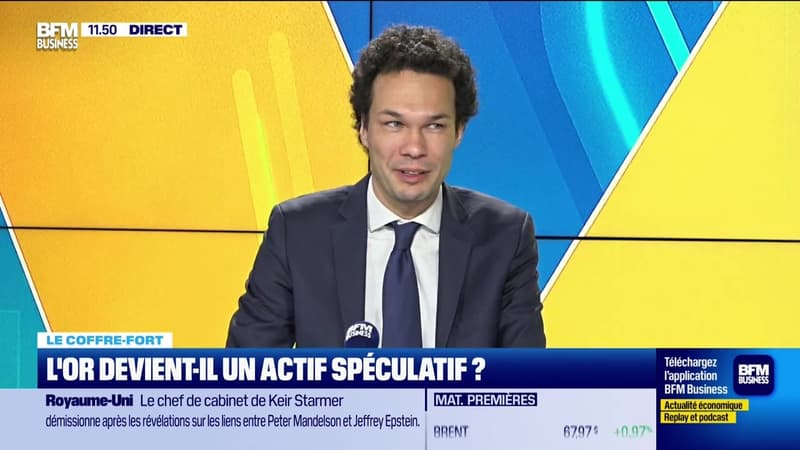 Le coffre-fort : L'or devient-il un actif spéculatif ? - 09/02