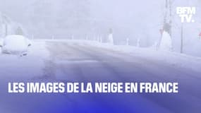  La neige arrive en France  