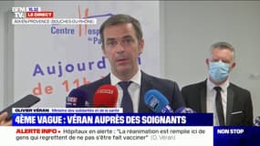 Olivier Véran: "65% de la population générale a reçu au moins une dose de vaccin en France" 