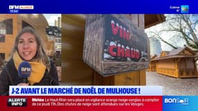 Mulhouse: derniers préparatifs à 48 heures du lancement du marché de Noël 