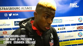 Strasbourg-Losc : « On avait la pression » confie Osimhen soulagé 