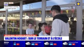 Rencontre avec Valentin Hoguet, défenseur de l'AS Saint-Priest et éducateur scolaire