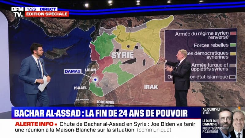 Syrie: comment le régime de Bachar al-Assad a-t-il été renversé ?