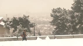 Chute de neige à Lyon: l’agglomération paralysée