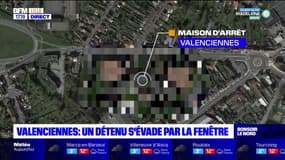 Valenciennes: un détenu s'évade par la fenêtre de sa cellule