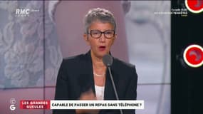 Zohra Bitan admet être accro à son téléphone 