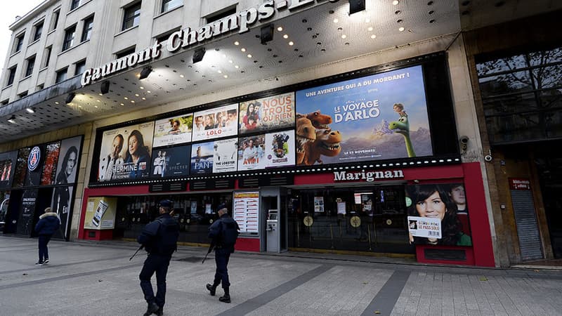 Les cinémas sont restés fermés, ce samedi à Paris, au lendemain des attentats terroristes dans la capitale.