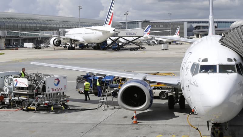 Le tarmac de l'aéroport de Roissy, le 18 août 2014.