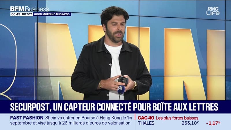 Le Pitch : Securpost détecte le courrier reçu dans sa boîte - 24/08