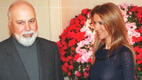 René Angélil et Céline Dion en 1999