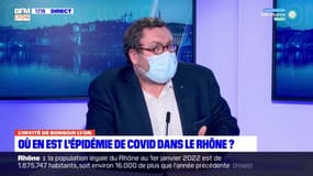 Rhône: Sébastien Couraud, chef de service pneumologie à l'hôpital Lyon-Sud affirme que les services "sont déjà bien saturés"