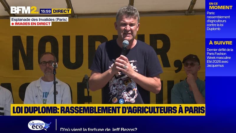 Loi Duplomb: l'alerte du président de Médecins Sans Frontières