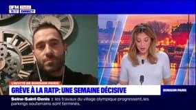 Grève à la RATP: Bastien Berthier, conducteur de métro sur la ligne 5, syndicat FO-RATP, annonce que la grève de ce vendredi sera "très suivie" 