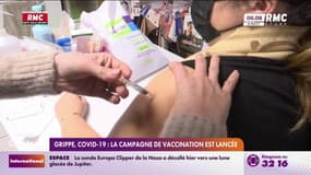 Grippe, Covid-19: la campagne de vaccination est lancée 