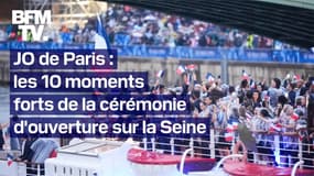 JO de Paris: retour en images sur 10 moments forts de la cérémonie d'ouverture 