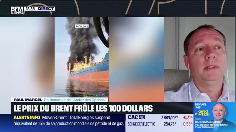 Grande Interview - Paul Marcel (Atelier des Options) : le prix du brent frôle les 100 dollars - 12/03