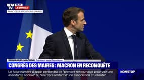 Emmanuel Macron face aux maires: "Si, durant votre campagne, vos électeurs vous reprochent la baisse de la taxe d'habitation, faites-le moi savoir"
