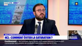 "Environ 1200 malades atteints du Covid-19", dont 200 dans un état "grave" pris en charge dans le Rhône et le Nord-Isère, indique le Directeur Général Adjoint des Hospices Civils de Lyon