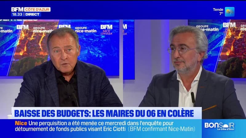 Le maire de Villeneuve-Loubet explique sa colère sur la baisse des budgets des communes 