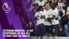 Tottenham-Brighton : Le très beau but d'Alli sous tous les angles