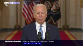 Joe Biden sur l'Afghanistan: "Nous avons terminé l'un des plus grands ponts aériens de l'Histoire avec plus de 120.000 personnes évacuées"