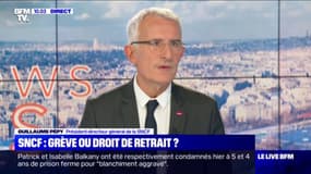 Le PDG de la SNCF Guillaume Pépy dénonce "une grève surprise qui ne respecte pas la loi"