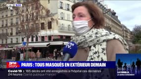Une mesure "trop tardive" pour certains, "peu utile" pour d'autres: ces Parisiens réagissent à l'obligation de porter le masque en extérieur à partir de ce vendredi 