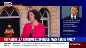 Manon Aubry propose "un vote à l'Assemblée nationale" sur l'abrogation de la réforme des retraites