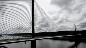Le pont de l'Iroise en juin 2021.
