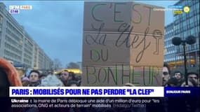 Paris: mobilisés pour ne pas perdre "La Clef"