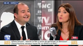 David Rachline face à Raphaëlle Duchemin en direct