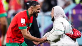 Sofiane Boufal et sa mère
