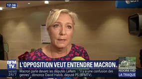"Qu'ils viennent me chercher...", la phrase de Macron qui ne passe pas dans l'opposition