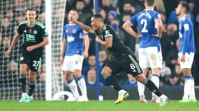 Youri Tielemans lors d'Everton-Leicester, le 5 novembre 2022