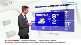 Météo Paris-Ile de France du 7 décembre: Un ciel gris et pluvieux