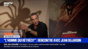 "J'essaie toujours de trouver des émotions nouvelles, et ça passe par le risque": Jean Dujardin à l'affiche de "L'homme qui rétrécit", en salle dès mercredi